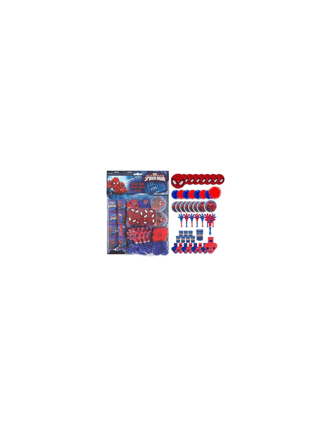Kit regalo Spiderman bimbi per Compleanno - 48 pz - Amscan