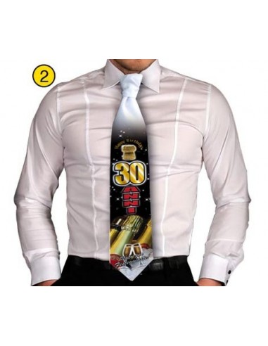  Cravatta in Stoffa  30 anni - 1 pezzo -