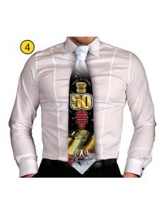  Cravatta in Stoffa  50 anni - 1 pezzo -