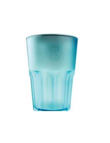 Bicchiere Granity SAN - Turchese Tr - Frost - 425 cc da 1 pz Gold Plast