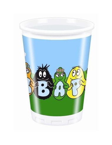 Bicchieri Barbapapà - 10 pezzi - da 230 ml