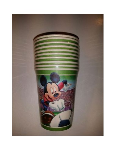 Bicchieri Topolino Disney - 10 pezzi - da 250 ml