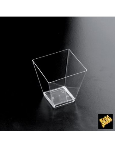 Finger Fodd Vaschetta Maxi Pagoda PS - Trasparente - 500cc da 10 Pz Gold Plast