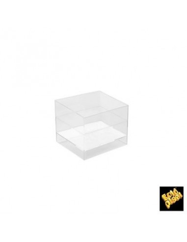 Finger Food Coppetta Cube PS - Trasparente- 60cc da 15 Pz Gold Plast