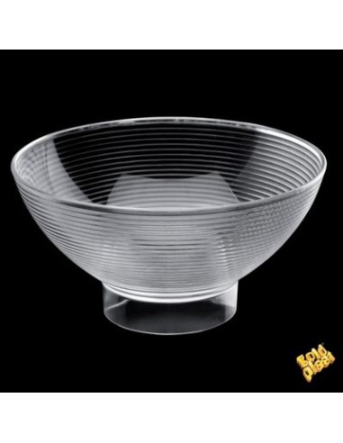 Finger Food Coppetta Medium Bowl PS - Trasparente-200cc da pz 6 Gold Plast