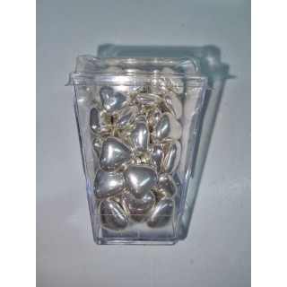 Cuori argento 1,5 cm  100 gr