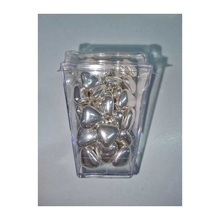 Cuori argento 1,5 cm  100 gr
