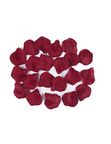 Petali di Rosa  colore rosso borgogna   Finti - Confezione da 100 Petali rosso borgogna  Finti