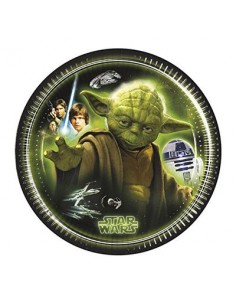 Piatti Star Wars diam. 19,5 cm 8 pezzi
