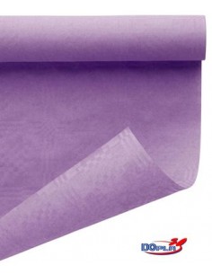 Tovaglia carta rotolo dopla colore lilla dimensione 1,20 x 7 mt