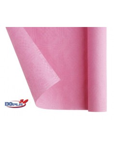Tovaglia carta rotolo dopla colore rosa dimensione 1,20 x 7 mt