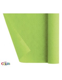 Tovaglia carta rotolo dopla colore verde acido dimensione 1,20 x 7 mt
