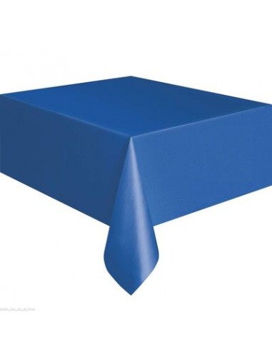 Tovaglia in Plastica Blu Scuro New per Compleanno - 1,37 m x 2,74 m - Unique