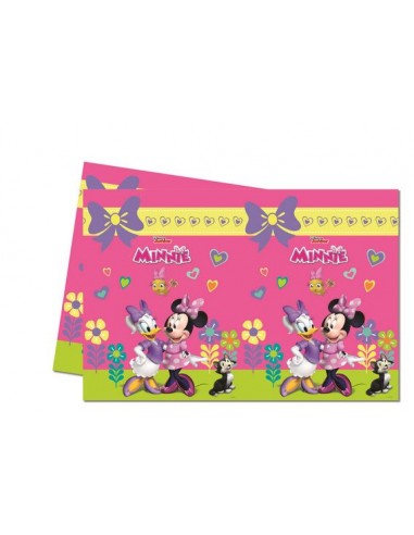 Tovaglia in plastica Minnie e Paperina  Disney - 120 cm x 180 cm - 1 pezzo