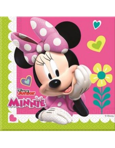 Tovaglioli Minnie e Paperina Disney - 20 pezzi - 33 cm x 33 cm - 2 veli
