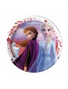 Piatti  grandi nuovo film  Disney  Frozen 2 (Frozen II) Il segreto di Arendelle - diam. 23 cm - 8 pezzi