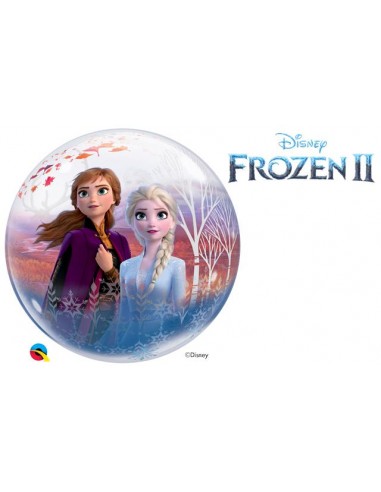 Palloncino Frozen 2  Bubbles Qualatex - 22 / 56 cm - 1 pz