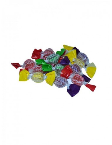 CARAMELLE MINI GELLES TONDE GOMMOSE ZUCCHERATE - Colori assortiti  Confezione SINGOLARMENTE (circa 100 caramelle gommose )