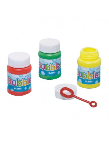Kit 6 Mini Party Bubbles (6 Bottigline per Bolle di Sapone) per compleanno bambini - Amscan