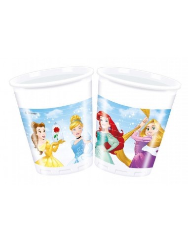 Bicchieri Principesse Ariel ,Belle ,...