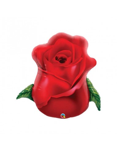 Palloncino maxi Rosa  Rossa  - Qualatex - 84  cm - 1 pz