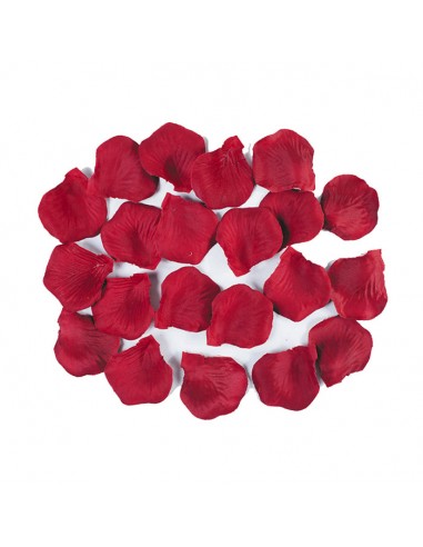 Petali di Rosa colore rosso Finti - Confezione da 100 Petali rosso borgogna  Finti