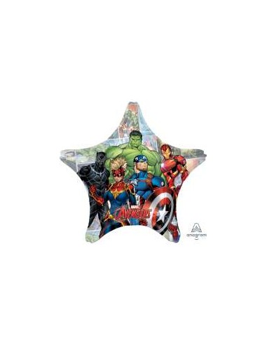 Palloncino Avengers NEW Star Anagram - Jumbo 71 cm - 1 pz