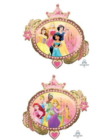 Palloncino Principesse Disney Supershape - Anagram - 86 x 81 cm - 1 pz