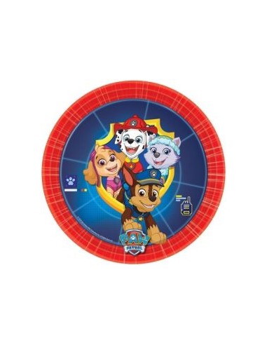 Piatti Paw Patrol Piccoli ( NEW )- diametro 18 cm - 8 pezzi