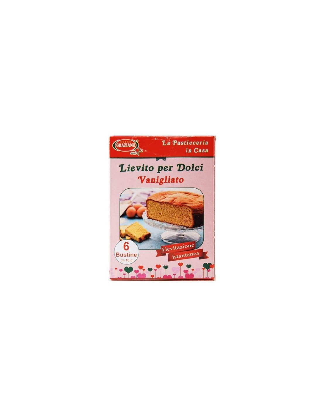 Lievito per Dolci Vanigliato - 96 g