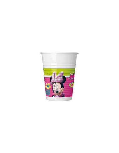Bicchieri Minnie Disney - 8 pezzi - da 200 ml