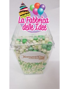 Sprinkles smeraldo confezione da 100 gr Monpariglia linea deluxe