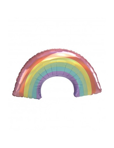 Palloncino forma Arcobaleno  colore arcobaleno - ideale per festa (peace and love )Anagram  - 34 / 86 cm - 1 pz