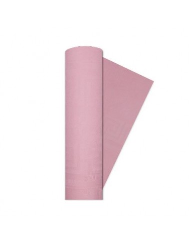 Tovaglia carta rotolo  colore rosa dimensione 1,20 x 7 mt
