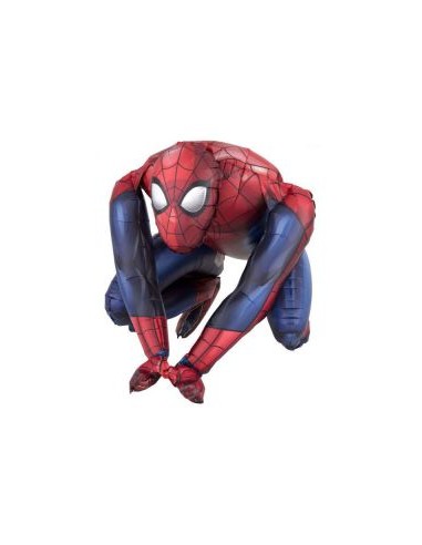 Palloncino Spiderman tridimensionale (gonfiaggio solo aria )  -Anagram - 38 cm x 38  cm H - 1 pz
