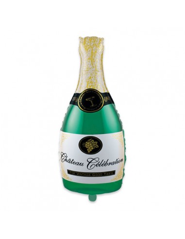 Palloncino Bottiglia Spumante  per qualsiasi festa  ( Celebration )- Supershape -51 x 100  cm  1 pz