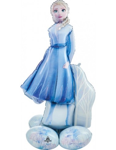 Palloncino Elsa Frozen - AIRLOONZ - Anagram -137  cm H - 1 pz