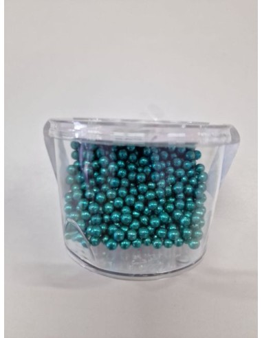 Sprinkles sferici metallizzati cielo mm5  confezione da 100 gr