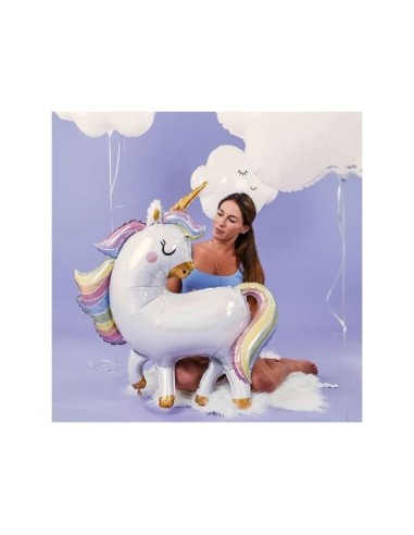 Palloncino Unicorno (sagoma  Unicorno)  - SuperShape - Betallic  94cm - 1 pz