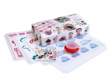 Kit Decomat Kids in silicone per decorazioni in cioccolato - Lèkuè