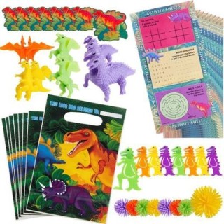 Kit Dinosauri Bambini per compleanno - 48 pz - Amscan
