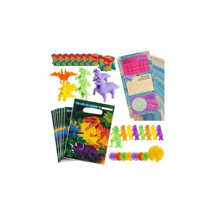 Kit Dinosauri Bambini per compleanno - 48 pz - Amscan