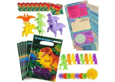 Kit Dinosauri Bambini per compleanno - 48 pz - Amscan