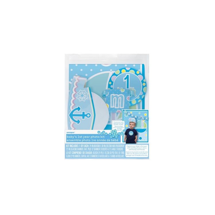 Kit scenario per foto dal 1° Mese al 12° mese Bambino - Confez.1 Pz - Unique Kit scenario per foto dal 1° Mese al 12° mese Bambino - Confez.1 Pz - Unique