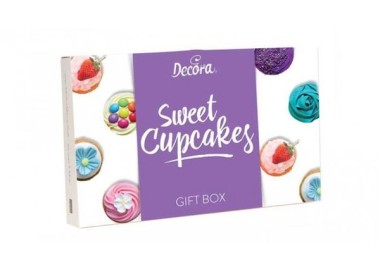 KIT SWEET CUPCAKES (tutto l'occorrente per realizzare golosi muffin e cupcakes) DECORA