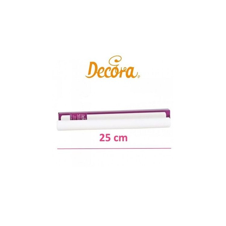 MATTARELLO IN PLASTICA ANTIADERENTE - Dim. diametro 2,5 cm x lunghezza 25 cm - 1 pezzo - DECORA