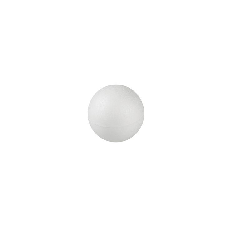 Pallina in polistirolo 7 cm. 5 pz DECORA