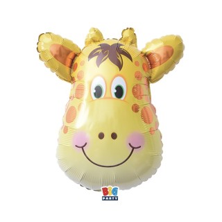 Palloncino  testa GIRAFFA 44 x 58  1 pz