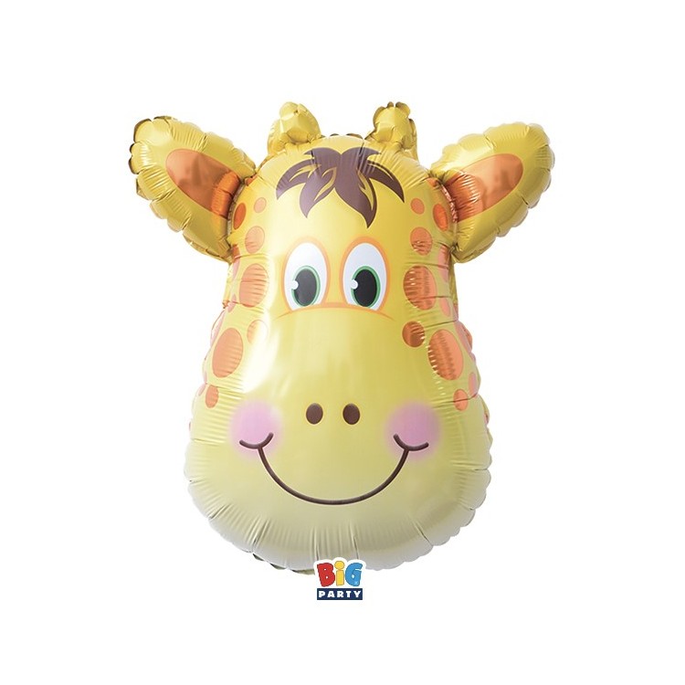 Palloncino  testa GIRAFFA 44 x 58  1 pz