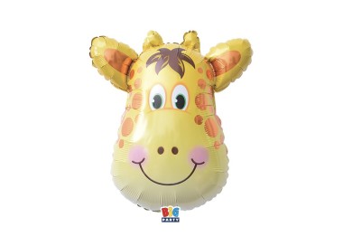 Palloncino  testa GIRAFFA 44 x 58  1 pz